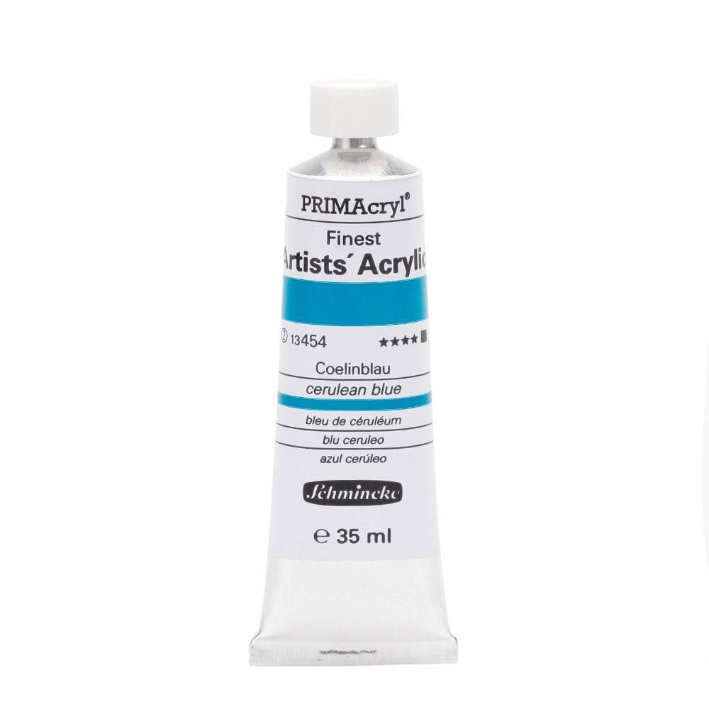 Schmincke Primacryl Artist Akrilik Boya 35 ml Seri 2 454 Cerulean Blue