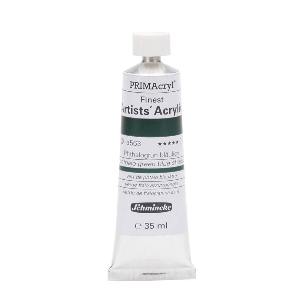 Schmincke Primacryl Artist Akrilik Boya 35 ml Seri 2 563 Phthalo Green Blue Shade