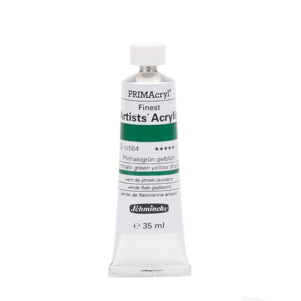 Schmincke Primacryl Artist Akrilik Boya 35 ml Seri 2 564 Phthalo Green Yellow Shade