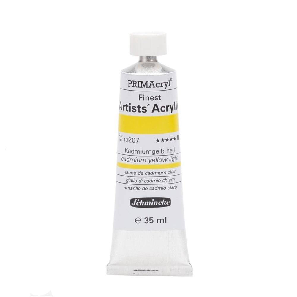 Schmincke Primacryl Artist Akrilik Boya 35 ml Seri 3 207 Cadmium Yellow Light