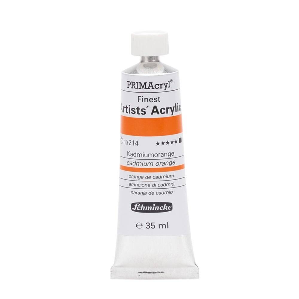 Schmincke Primacryl Artist Akrilik Boya 35 ml Seri 3 214 Cadmium Orange