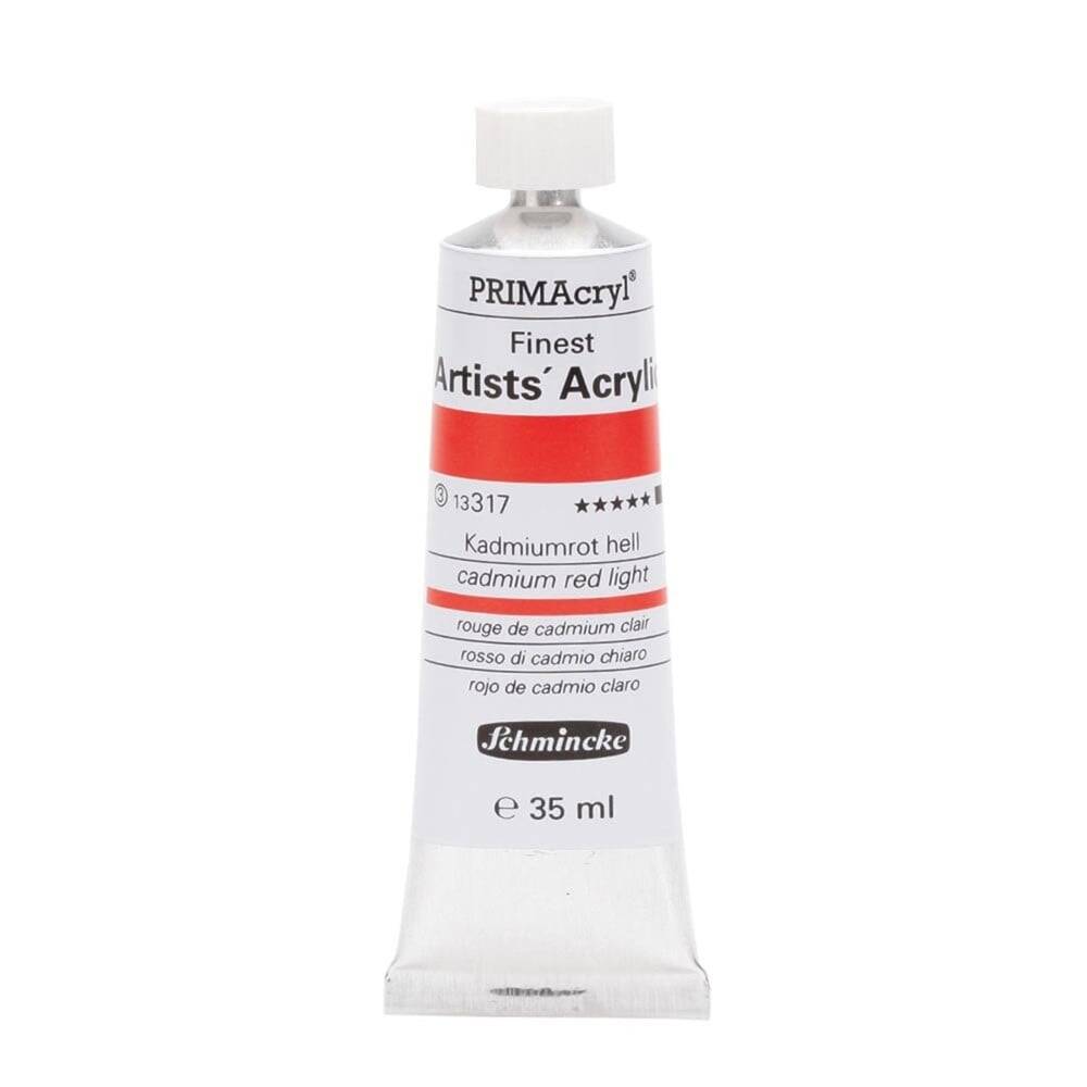 Schmincke Primacryl Artist Akrilik Boya 35 ml Seri 3 317 Cadmium Red Light