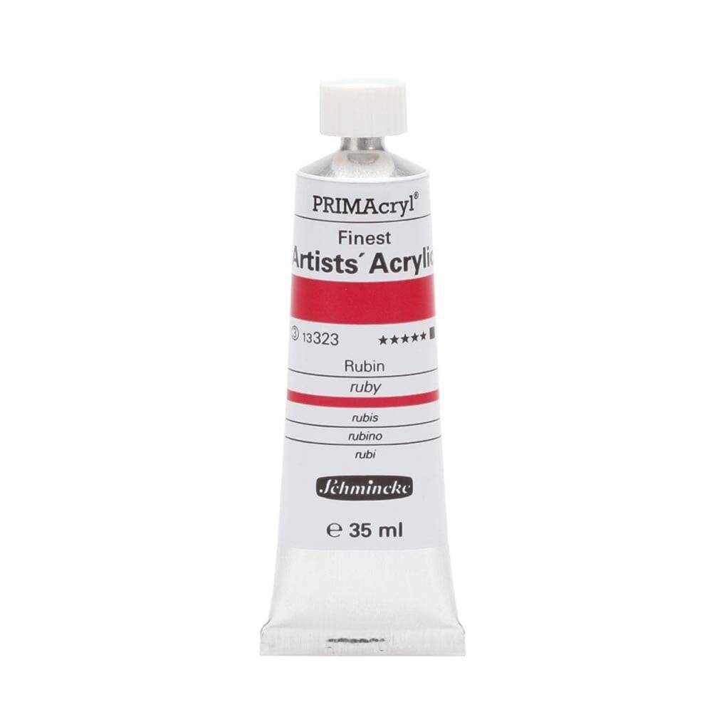 Schmincke Primacryl Artist Akrilik Boya 35 ml Seri 3 323 Ruby