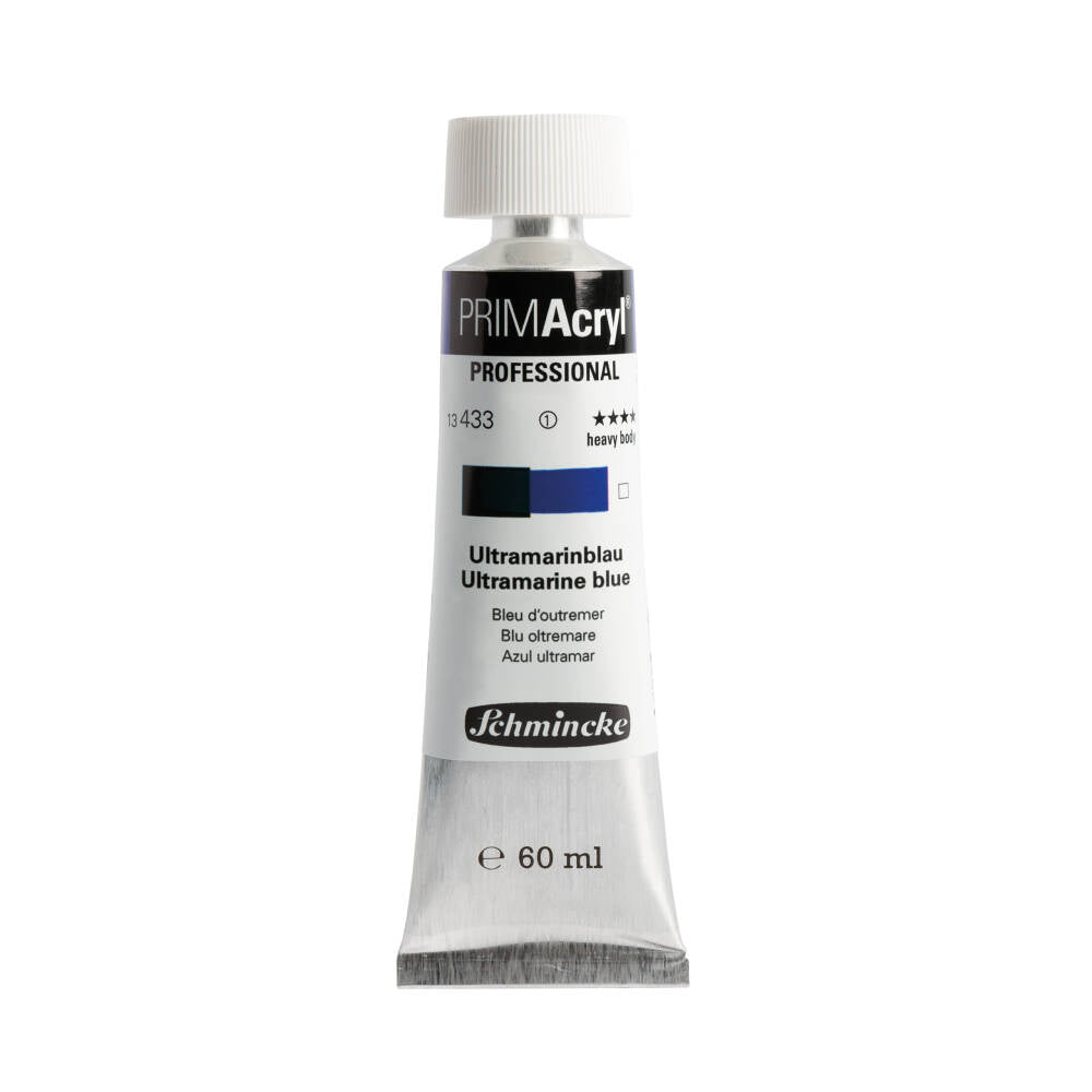 Schmincke Primacryl Artist Akrilik Boya 60 ml 433 Ultramarine Blue