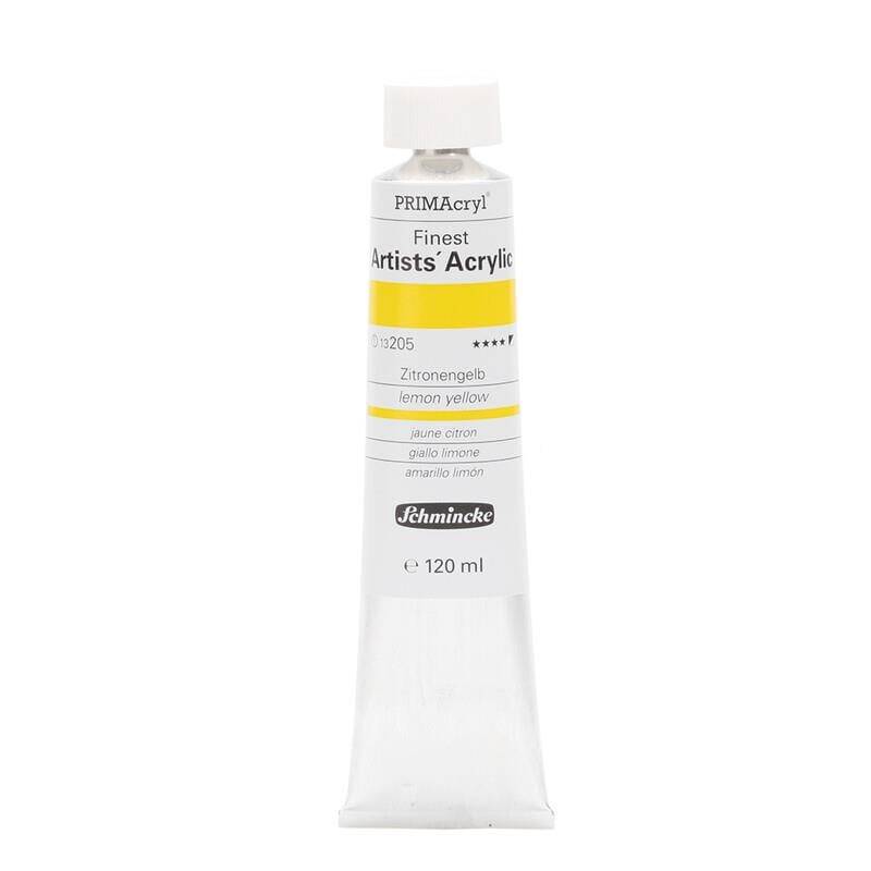 Schmincke Primacryl Artist Akrilik Boya Lemon Yellow 120 ml