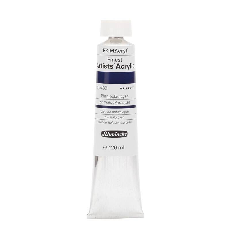 Schmincke Primacryl Artist Akrilik Boya Phthalo Blue Cyan 120 ml
