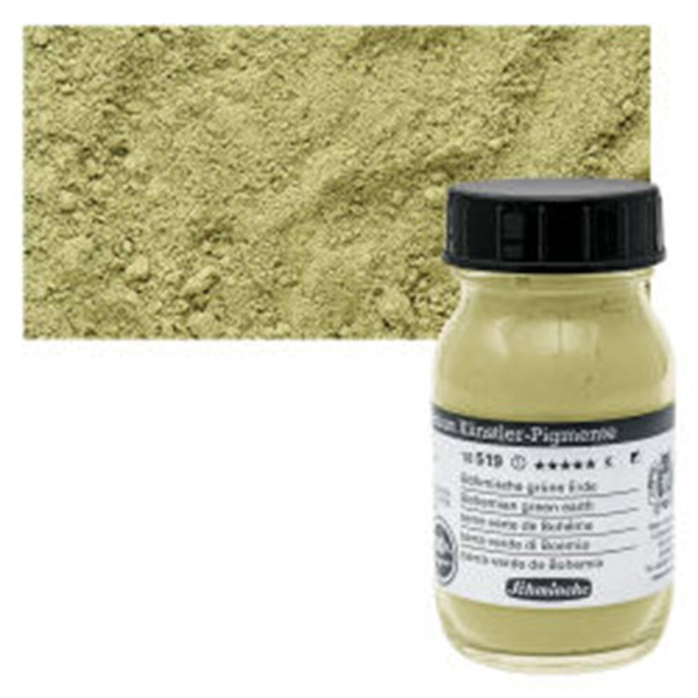 Schmincke Toz Pigment 519 Bohemian Green Earth 100 ml