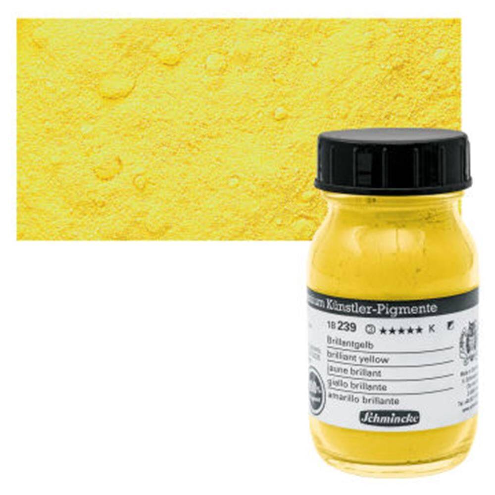 Schmincke Toz Pigment 239 Brilliant Yellow 100 ml