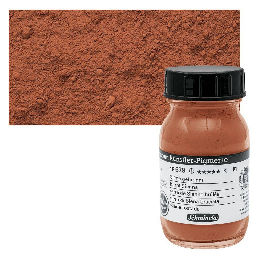 Schmincke Toz Pigment 679 Burnt Sienna 100 ml