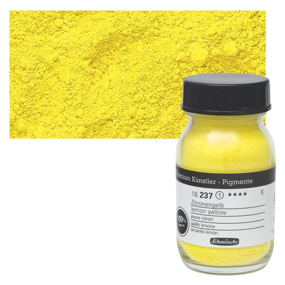 Schmincke Toz Pigment 237 Lemon Yellow 100 ml