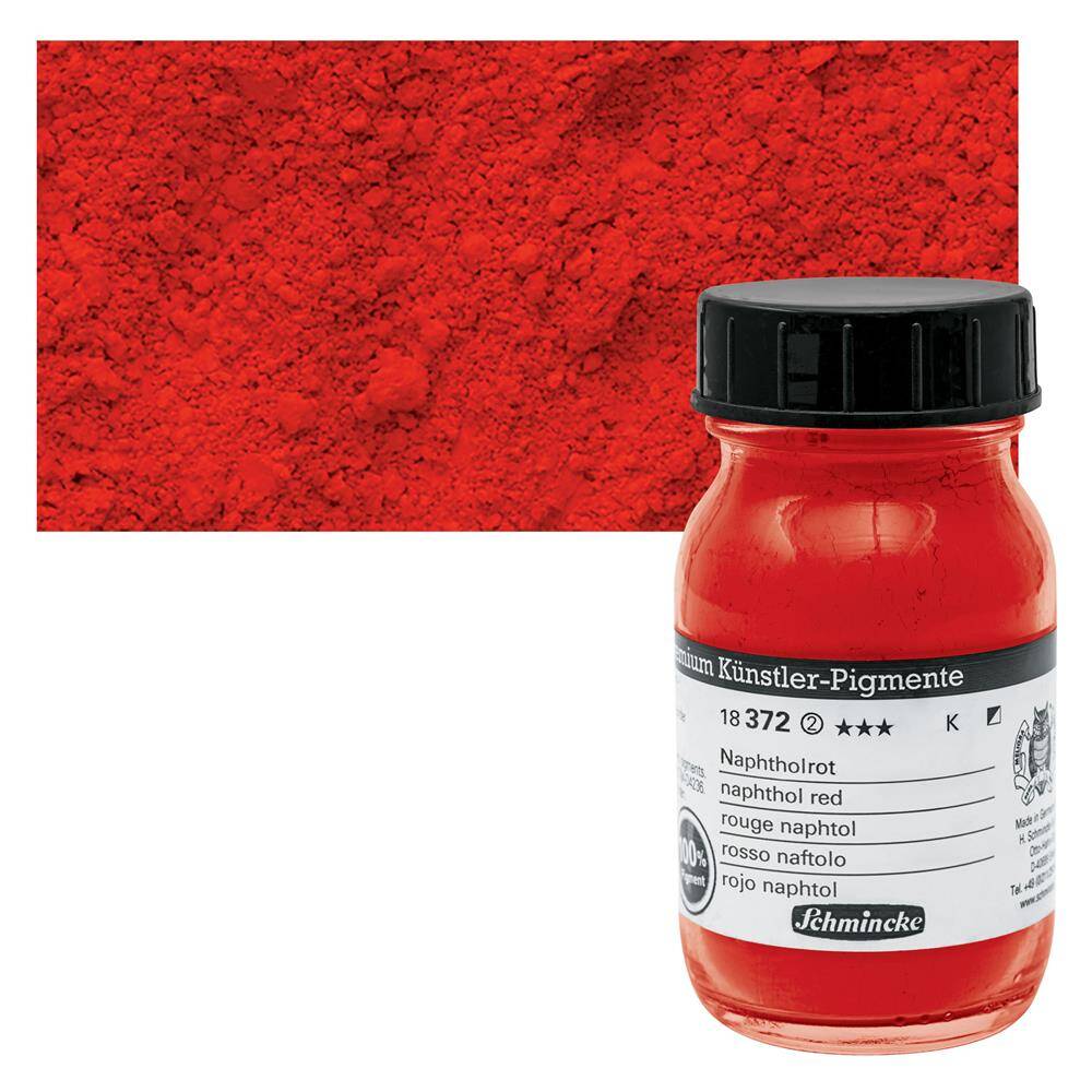 Schmincke Toz Pigment 372 Naphthol Red 100 ml