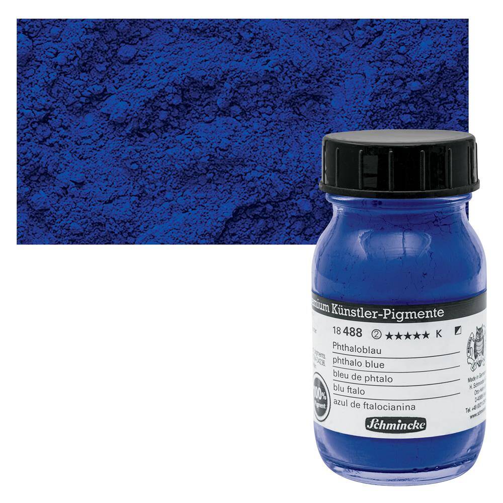 Schmincke Toz Pigment 488 Phthalo Blue 100 ml