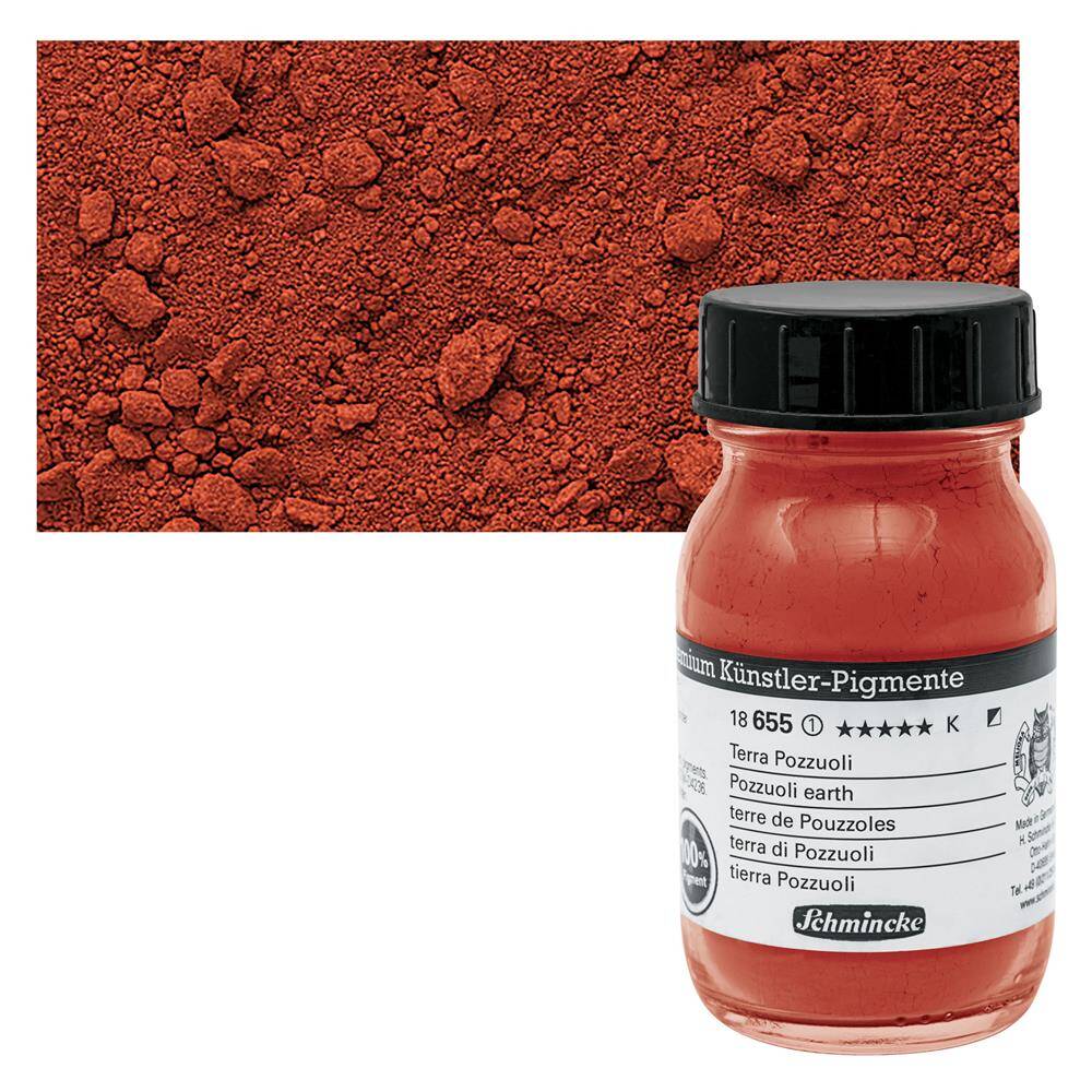 Schmincke Toz Pigment 655 Pozzuoli Earth 100 ml