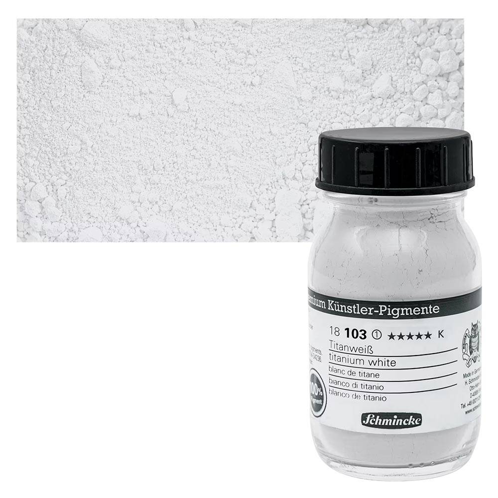 Schmincke Toz Pigment 103 Titanium White 100 ml