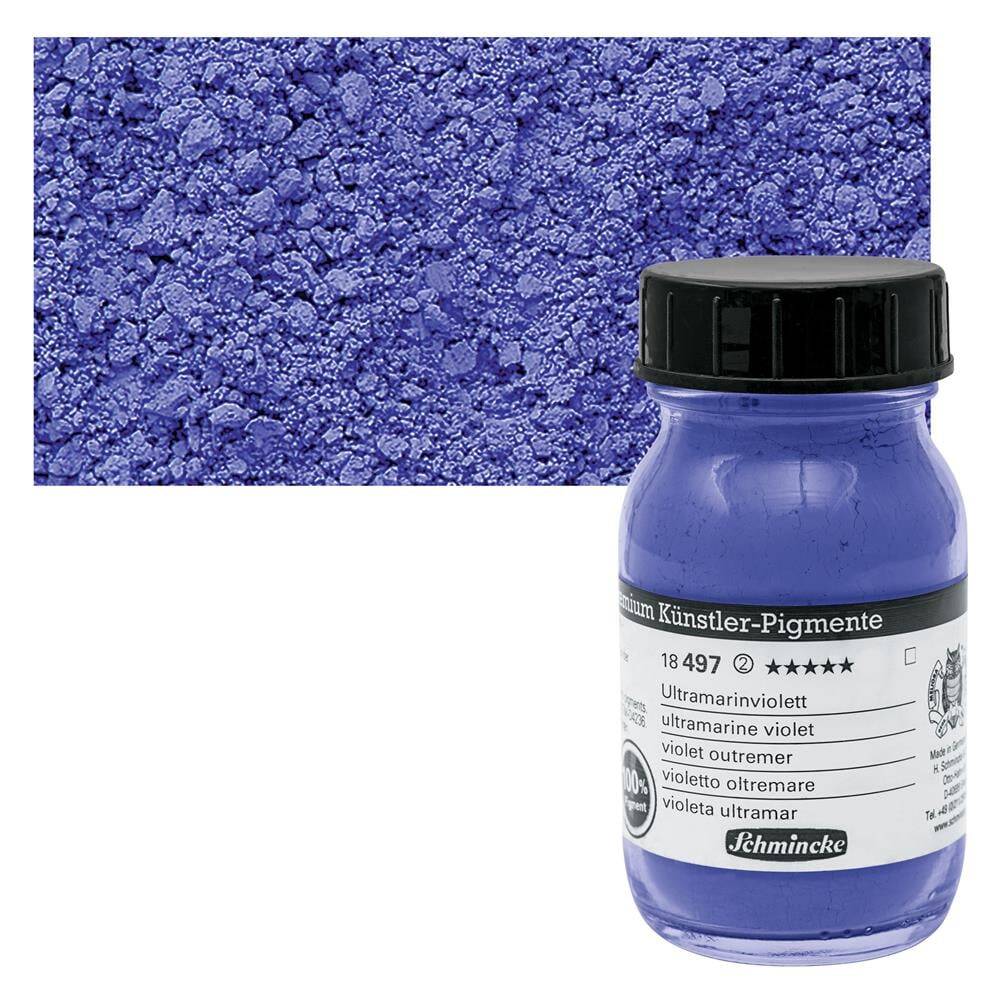 Schmincke Toz Pigment 497 Ultramarine Violet 100 ml