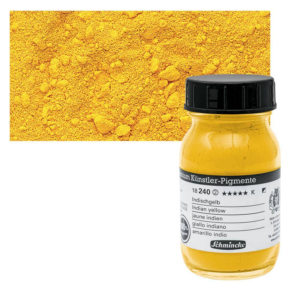 Schmincke Toz Pigment 617 Yellow Ochre 100 ml