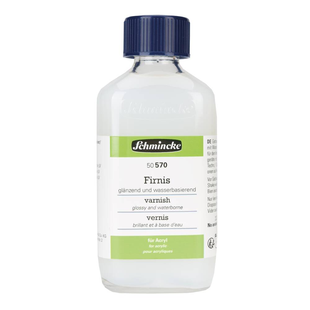 Schmincke Su Bazlı Parlak Vernik 200 ml