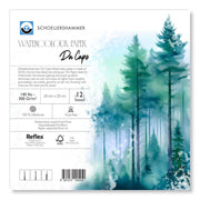 Schoellershammer Da Capo Cold Press Suluboya Defteri 300 gr 20x20 cm 12 Yaprak