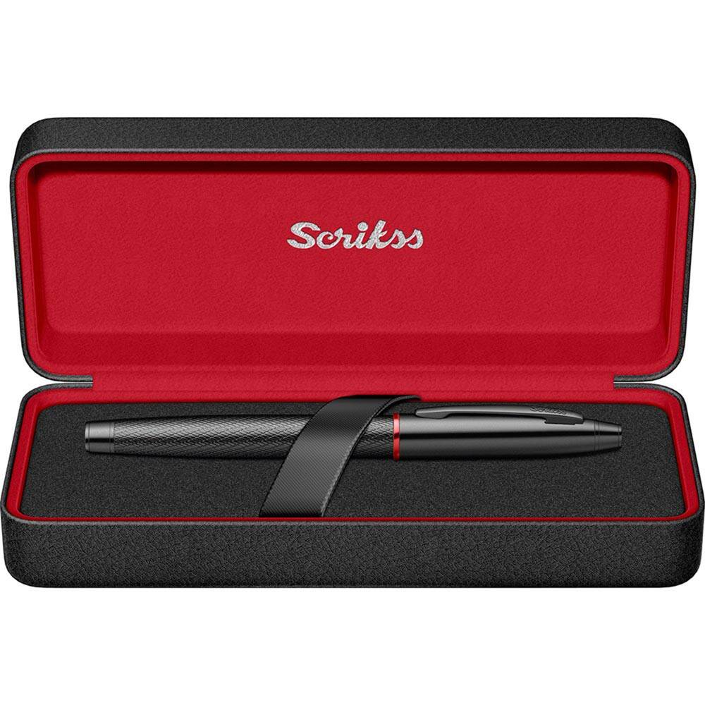 Scrikss 35 Roller Kalem Mat Siyah Kutulu