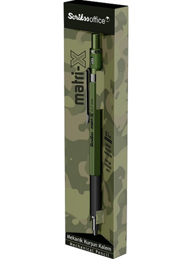 Scrikss Matri-x Metal Versatil 0.7 MM Haki