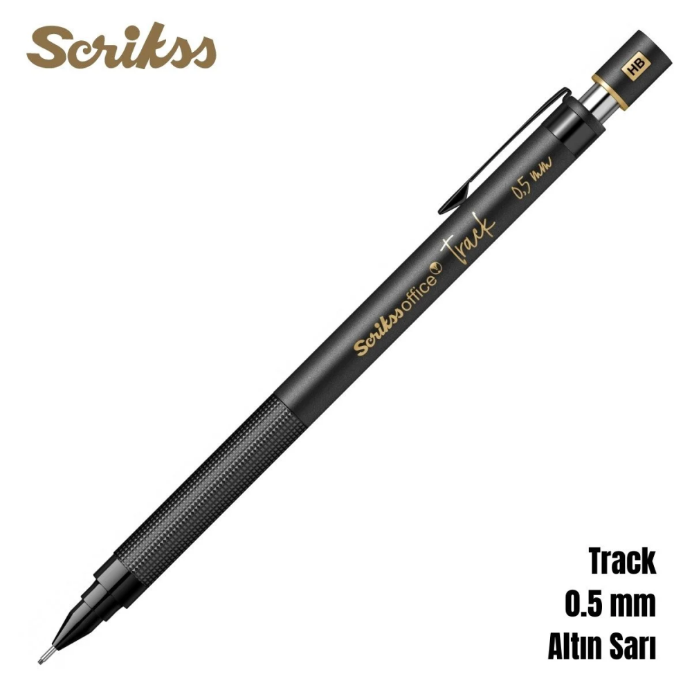 Scrikss Track Versatil Kalem  0.5 mm Altın Sarı