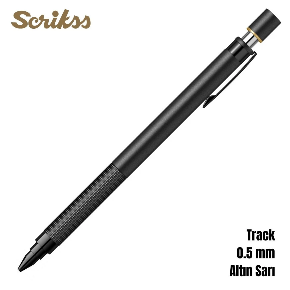 Scrikss Track Versatil Kalem  0.5 mm Altın Sarı