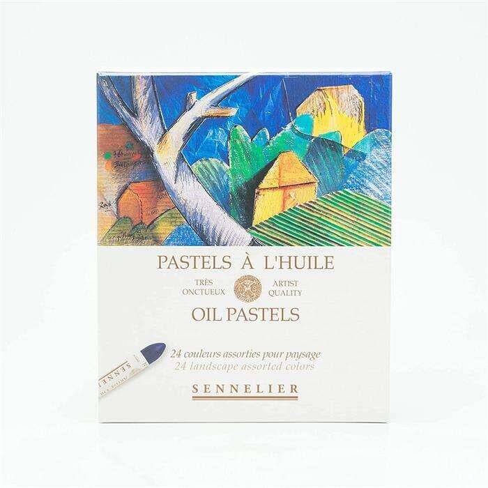 Sennelier Yağlı Pastel Boya Seti 24'lü Landscape Tam Boy