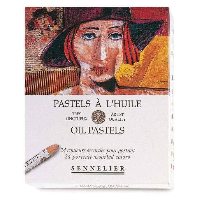 Sennelier Yağlı Pastel Boya Seti 24'lü Portrait Tam Boy