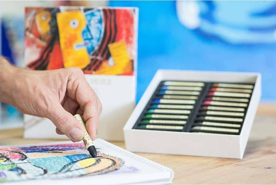 Sennelier Yağlı Pastel Boya Seti 24'lü Tam Boy