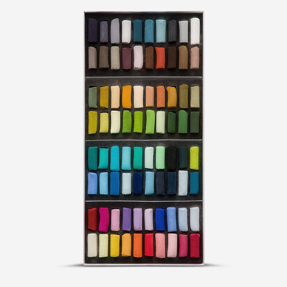 Sennelier Soft Pastel Boya Seti 80 Renk Yarım Boy