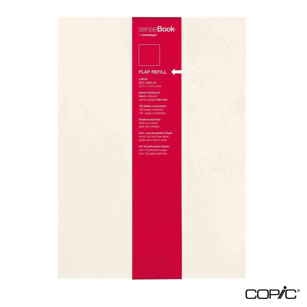 Sense Book Flap Yedeği M A5 Çizgisiz 135 Sayfa