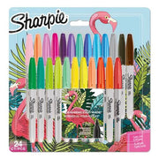 Sharpie Permanent Marker Set Fine 24lü Flamingo