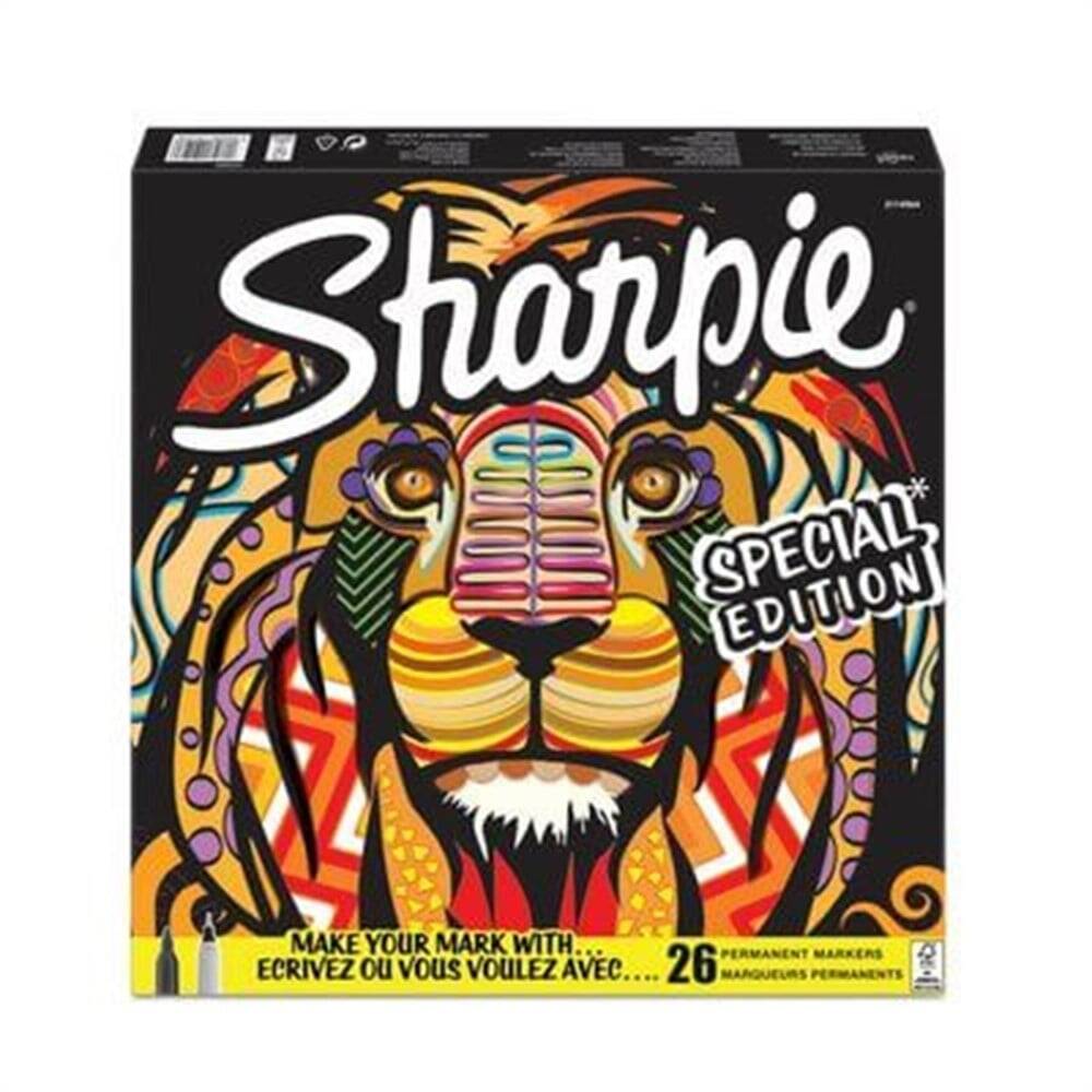 Sharpie Permanent Set Fine 26li Aslan