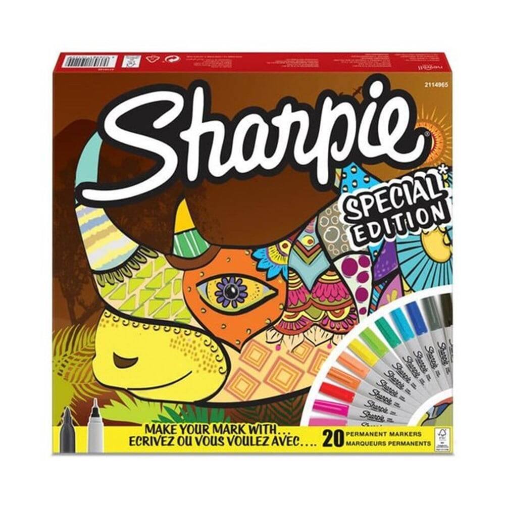 Sharpie Permanent Set Fine20li Gergedan