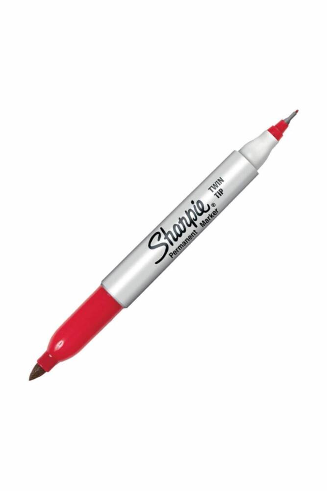 Sharpie Permanent Twin Çift Uç Kırmızı