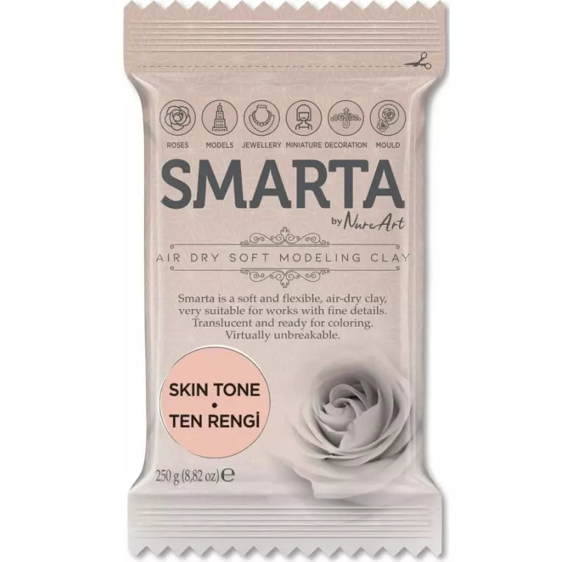 Smarta Havayla Kuruyan Modelleme Hamuru 250gr Ten Rengi