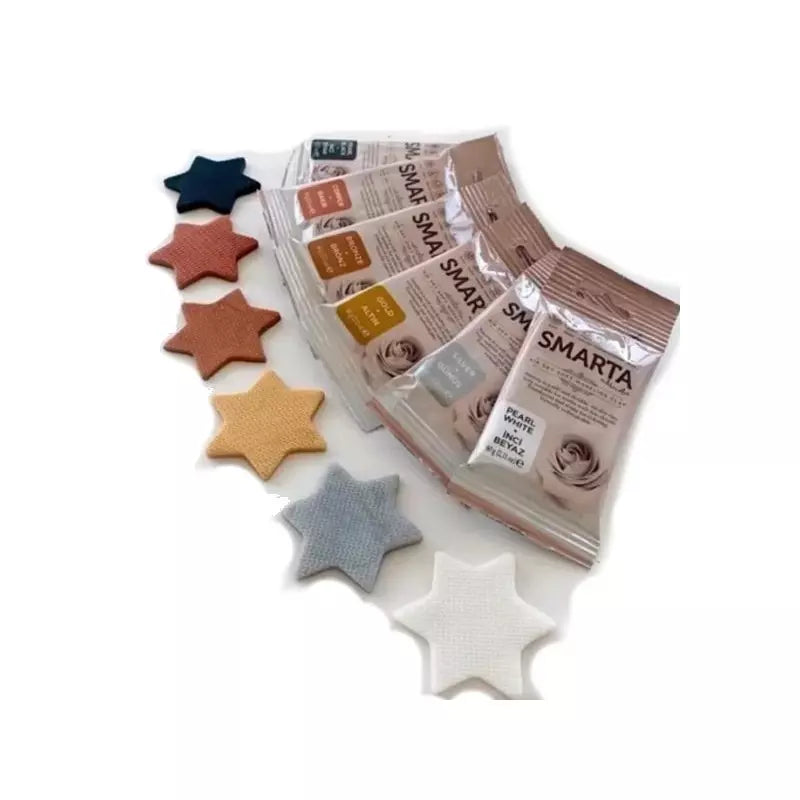 Smarta Havayla Kuruyan Modelleme Hamuru 60gr Metalik Altın