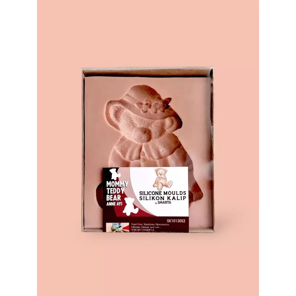 Smarta Silikon Kalıp Anne Teddy Ayı SK1013052