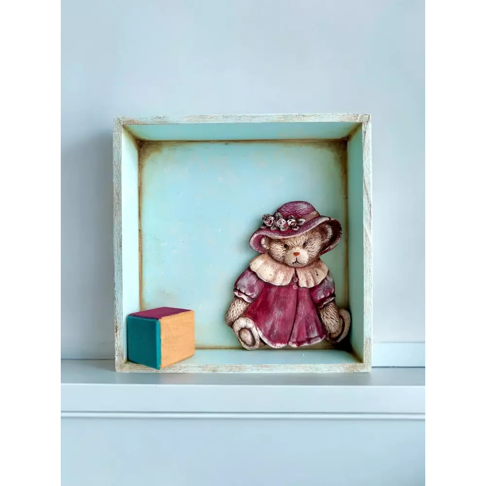 Smarta Silikon Kalıp Anne Teddy Ayı SK1013052