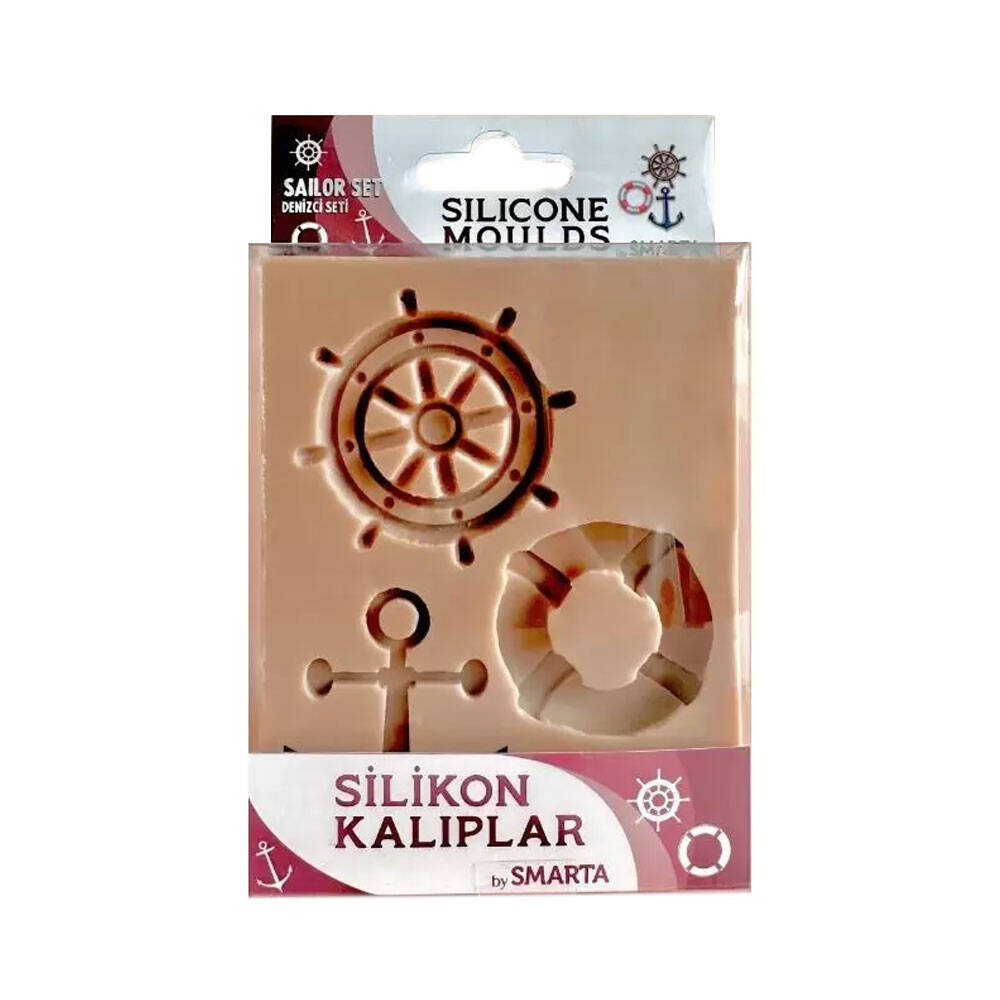 Smarta Silikon Kalıp Denizci Seti SK1013060