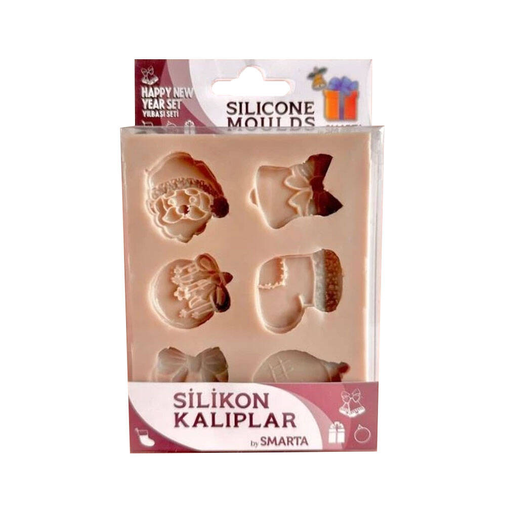 Smarta Silikon Kalıp Yeni Yıl Seti SK1013056