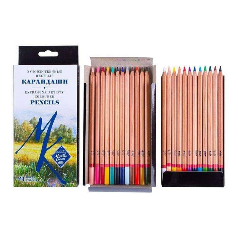 St. Petersburg  Master Class Kuruboya Kalem Seti 24'lü