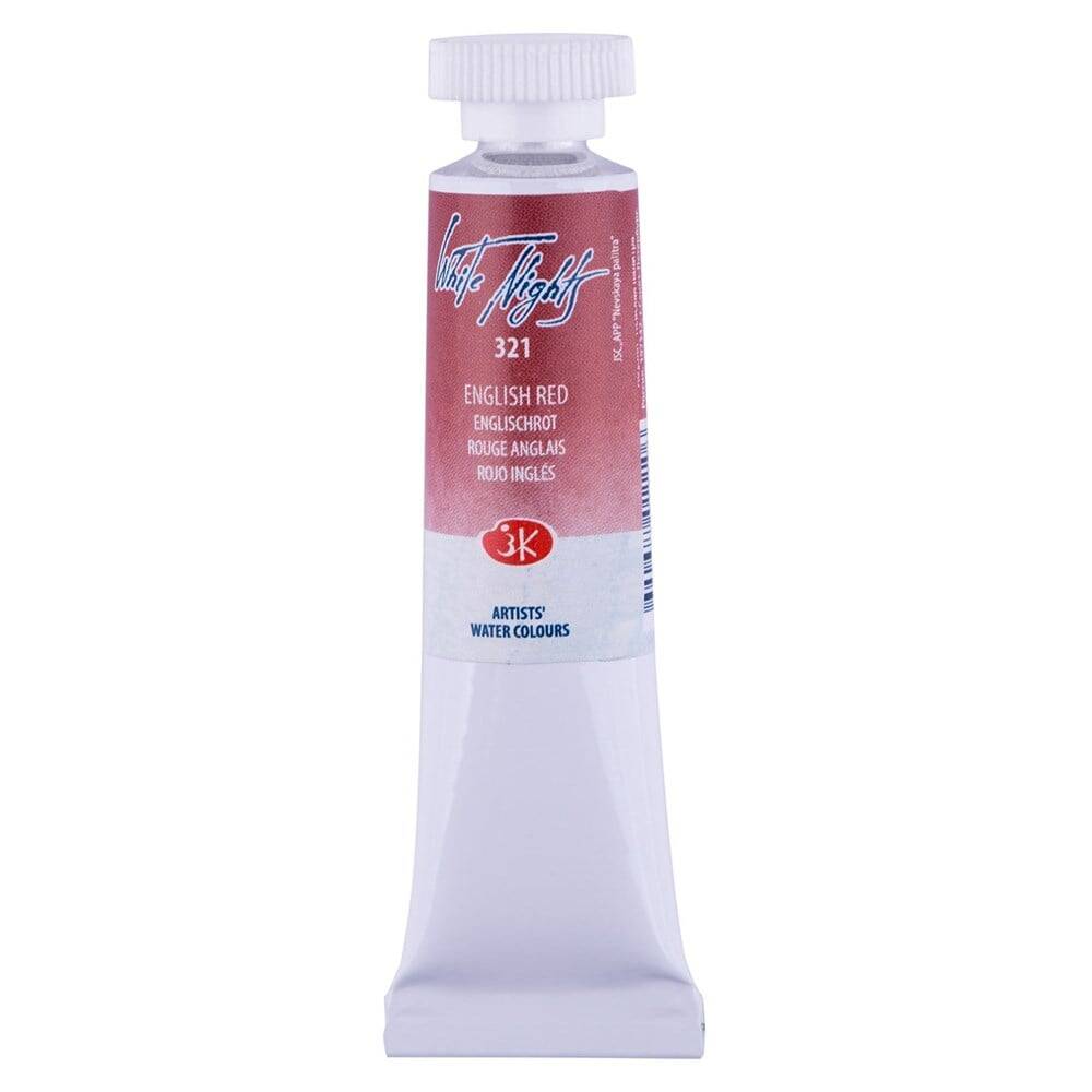 St. Petersburg White Nights Tüp Sulu Boya 10 ml 321 English red