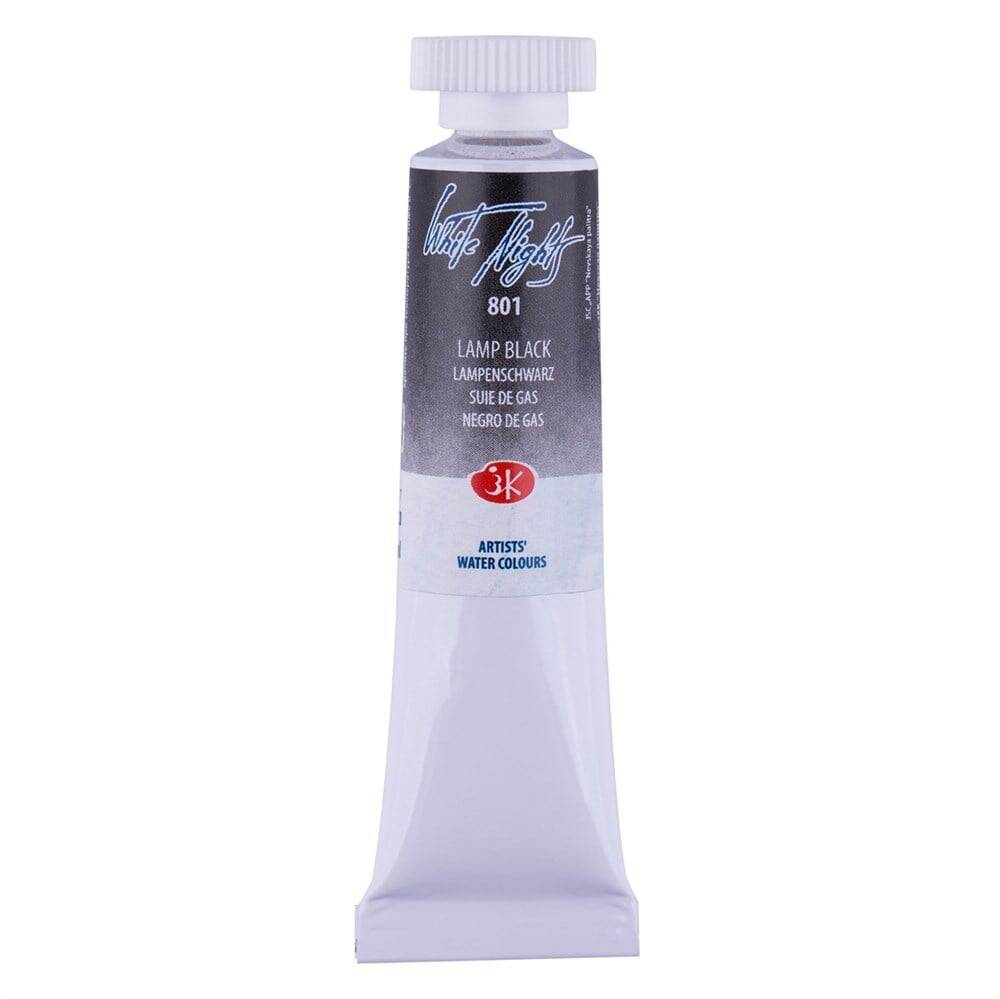 St. Petersburg White Nights Tüp Sulu Boya 10 ml 801 Lamp black