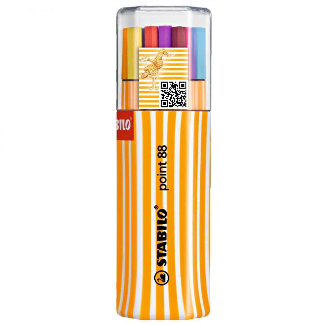 Stabilo Point 88 -Twin Pack 20 Renk