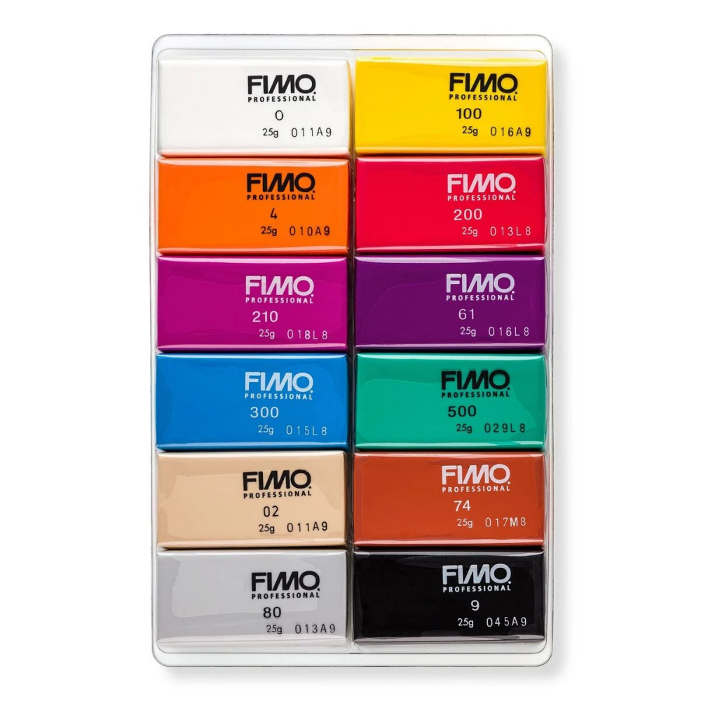 Staedtler Fimo Professional Polimer Kil Seti 12'li - Renk Basic