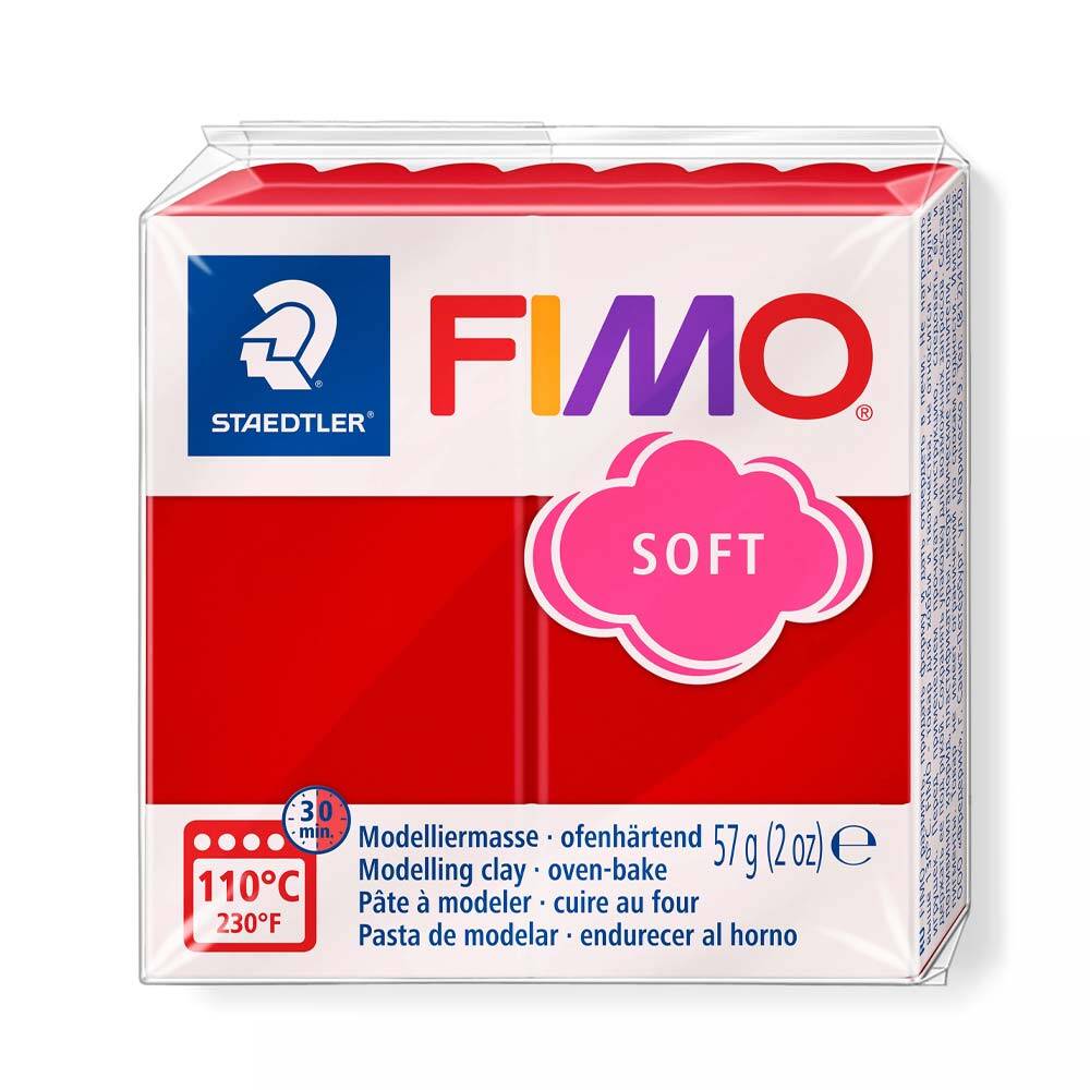Staedtler Fimo Modelleme Kili Soft Noel Kırmızı 8020-2 07