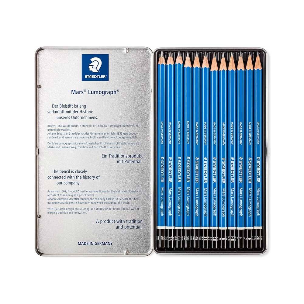 Staedtler G12 Mars Lumograpy Kurşun Kalem 12Li