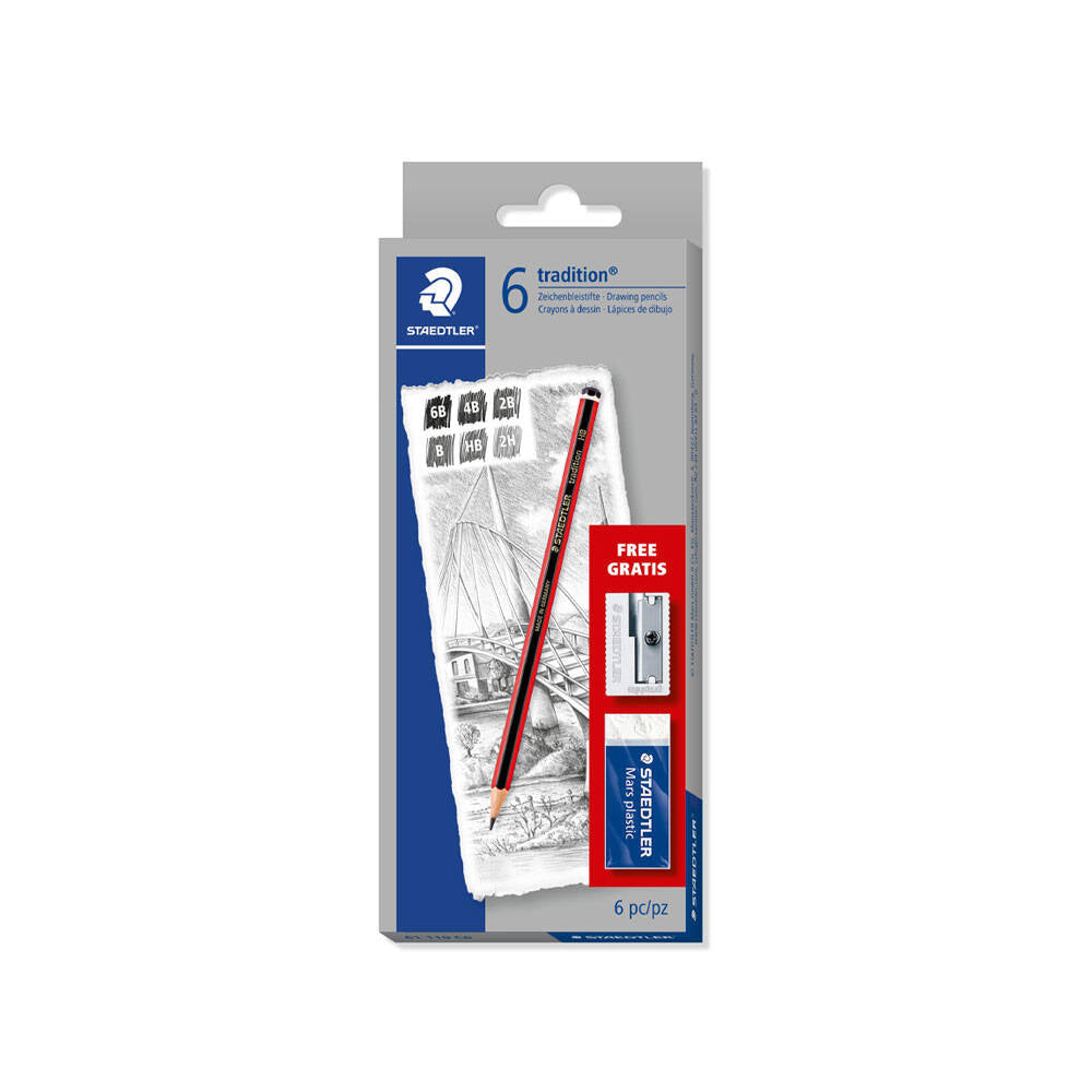 Staedtler Tradition Kurşun Kalem Seti 6'lı