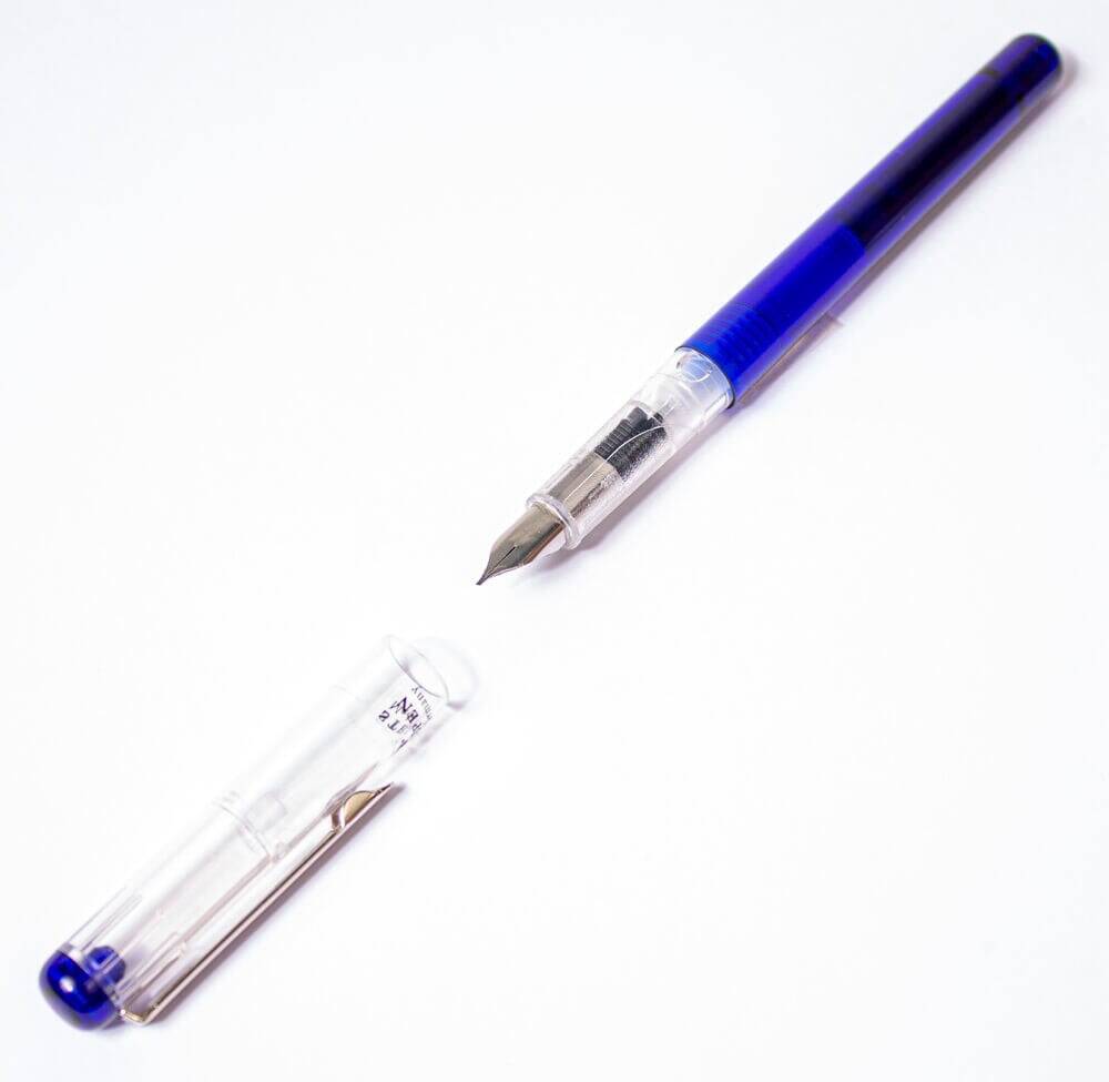 Steel Pen Dolma Kalem 0.5 mm Mavi ( Hat İçin Özel Kesilmiş Uçlar)